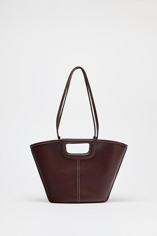 BOLSA TOTE BAG COM PESPONTOS