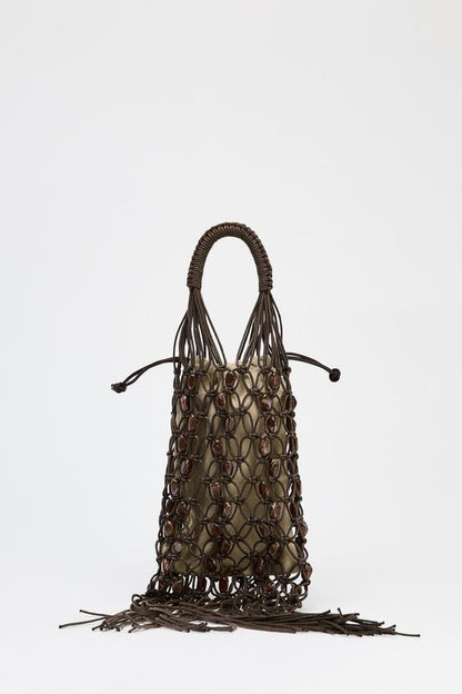 SHOULDER BAG COM MIÇANGAS