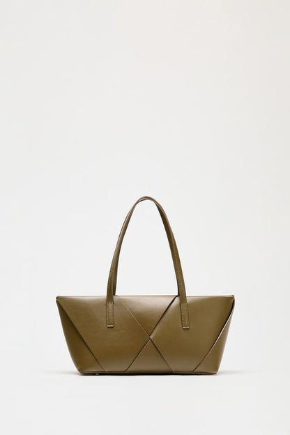 BOLSA ALONGADA ENTRELAÇADA