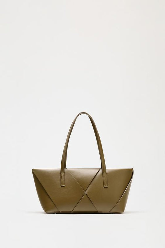 BOLSA ALONGADA ENTRELAÇADA