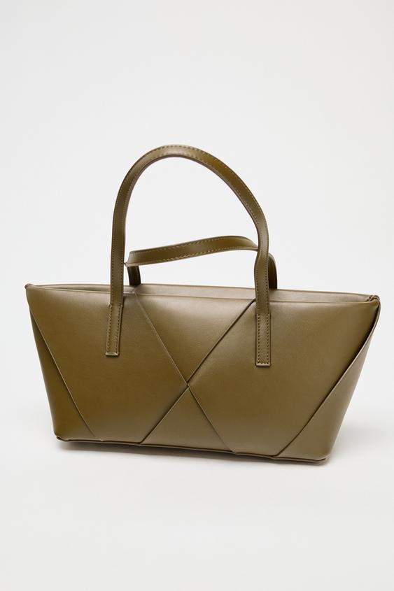BOLSA ALONGADA ENTRELAÇADA