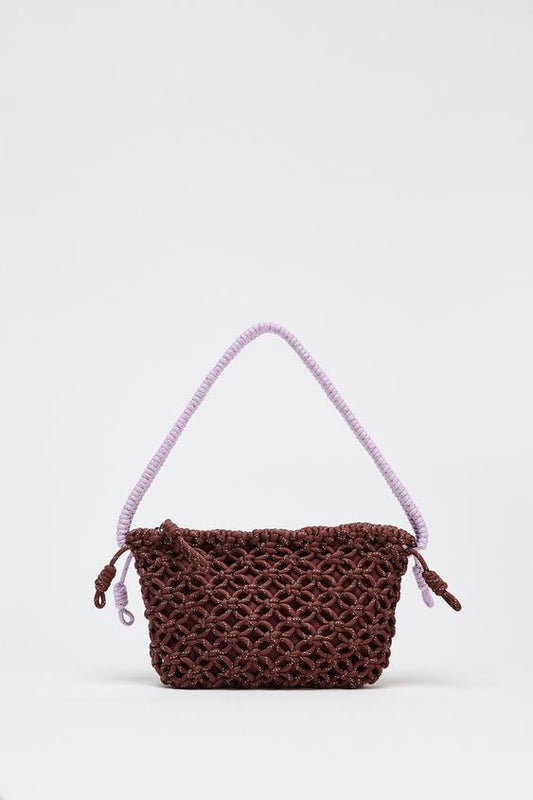 BOLSA DE OMBRO COM CORDAS