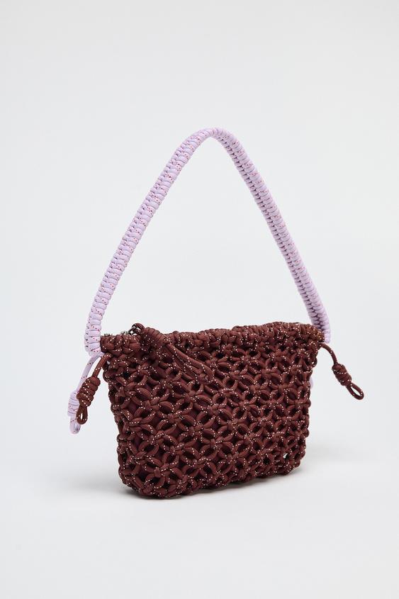BOLSA DE OMBRO COM CORDAS