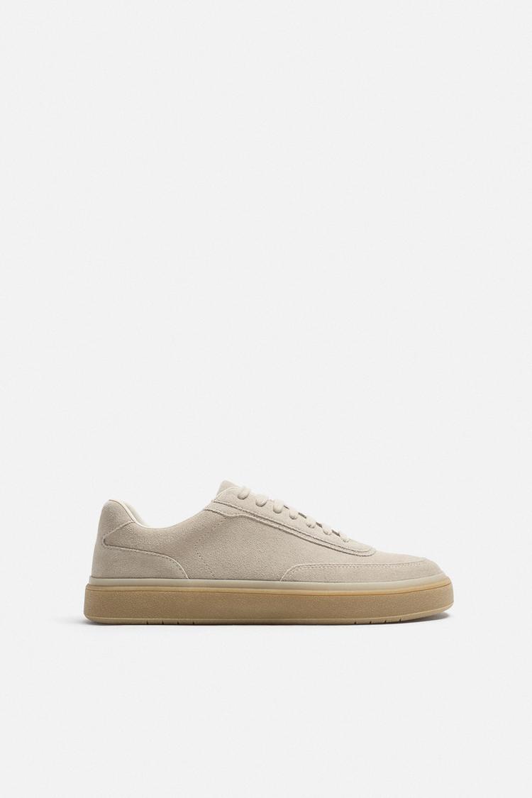 TÊNIS DE COURO CASUAL